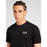 Ea7 Emporio Armani Majica crna / bijela | shoptok.hr