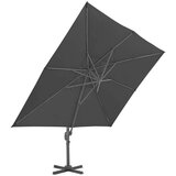 vidaXL konzolni suncobran s aluminijskom šipkom 400 x 300 cm antracit | shoptok.hr