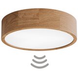  plafonsko svetlo sa senzorom cleo 3xE27/24W/230V prečnik 37,5 cm hrast | Eponuda.com