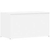 Furnova Skrinja za shranjevanje bela 84x42x46 cm konstruiran les, (21956073) | Shoptok.si