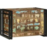 vidaXL Kutija za pohranu 60x40x41 cm Čvrsto obnovljeno drvo | shoptok.hr