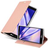 Cadorabo Ohišje, združljivo z LG G4 / G4 PLUS v klasična rožnata zlata - Zaščitni ovitek z magnetnim zapiranjem, stoječo funkcijo in režo za kartice, (20563851) | Shoptok.si