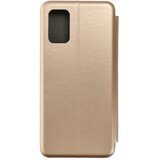  Preklopni ovitek / etui / zaščita Elegance za Samsung Galaxy A02s - zlati Cene