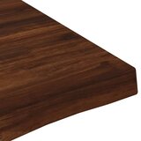  Pravokutni stolni vrh 100 x 60 x 3 cm Pravokutni - Tamno smeđa 90 x 55 x 3 5 cm Živi rub 2 strane | shoptok.hr