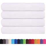 vidaXL Ručnici 4 kom bijeli 100 x 200 cm 360 gsm od 100 % pamuka | shoptok.hr