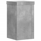  Stalci za biljke 2 kom siva boja betona 10 x 10 x 18 cm drveni | shoptok.hr