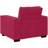 SOFA fotelja vino crvena 100x78x84 cm baršun - boja crnog vina 1 100 cm | shoptok.hr