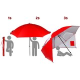  Bari Para Sole Suncobran za Plažu UPF 50+ - Savršen za Plažu i Vrt | shoptok.hr
