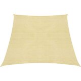 vidaXL Jedro za zaštitu od sunca 160 g/m² bež 3/4 x 2 m HDPE | shoptok.hr