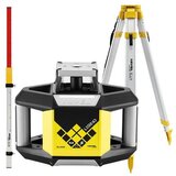 Nivel System digitalni rotacijski crveni laserski nivelir (NL300R SET) + laserska letva (LS-24) + stativ (SJJ1) | shoptok.hr