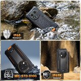 Oukitel G1 24/256GB, črna pametni robustni telefon Android 14, 10600mAh 48MP, (21604853) | Shoptok.si