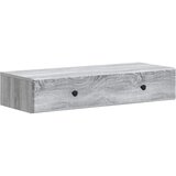 Stolna montirana na zid Siva sonoma 87,5 x 34,5 x 17 cm | shoptok.hr