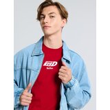Sinsay Majica kratkih rukava s printom na leđima Initial D Elyaf | shoptok.hr