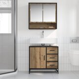  Kupaonski ormar s ladicama Umjetnički hrast 65 x 33 x 60 cm | shoptok.hr