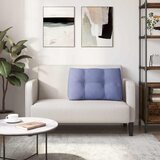  Jastuk za leđa Traper plava 80 x 24 x 50 cm tkanina | shoptok.hr