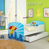 Olimp Sport dečiji krevet drveni 160x80cm sa fiokom i gratis dušek 45 dezena | ePonuda.com