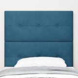  LED Headboard Temno modra 100 cm Žamet, (22052460) | Shoptok.si