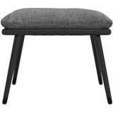  Tabure svjetlosivi 45x29,5x35 cm od tkanine i umjetne kože | shoptok.hr
