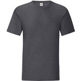 Fruit Of The Loom Grey Iconic Combed Cotton T-shirt | Shoptok.si
