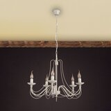 Orion LU 1531/5 - Luster na lancu VELA 5xE14/40W/230V prečnik 60 cm bela/zlatna/patina | Eponuda.com