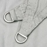 vidaXL Jedro protiv sunca svjetlosivo 3x3 m od 100% poliestera Oxford | shoptok.hr