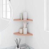  Ležeča polica s polico 2 pcs Roza 24 x 24 x 2 cm, (5000307151) | Shoptok.si