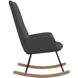  Stolica za ljuljanje od tkanine svjetlosiva | shoptok.hr