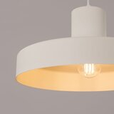 Sollux SL.1704 - visilica na sajli bilo 1xE27/15W/230V, prečnika 35 cm, krem | Eponuda.com