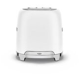 Smeg TSF01WHMEU2 - Toaster s jednim stil otvorom, kompaktni retro 50-ih, bijeli | shoptok.hr