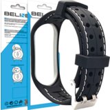 Beline PAS ZA MI BAND 6/5 SMART WATCH BAND ČRNO-BEL, (22069420) Cene