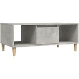  Stolić za kavu boja betona 90x50x36,5 cm konstruirano drvo | shoptok.hr
