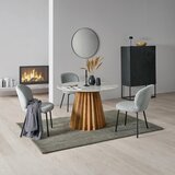 Livetastic JEDILNA MIZA, v celoti masivno mangov les naravne barve | Shoptok.si