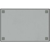 vidaXL Stenska magnetna tabla črna 60x40 cm kaljeno steklo | Shoptok.si