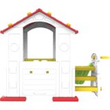  Dječja kućica s toboganom Cottage 3u1 - crveni krov | Shoptok.si