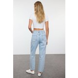 Trendyol Blue Normal Waist Mom Jeans | Shoptok.si