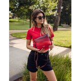 Vuch Crossbody torba Coalie Striped Red, 17 x 20 cm Slike