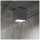 Ideal Lux - Spoljna reflektorska svetiljka TECHO 1xGU10/20W/230V 15x15cm IP54 antracit Cene