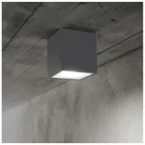 Lux - Spoljna reflektorska svetiljka TECHO 1xGU10/20W/230V 15x15cm IP54 antracit