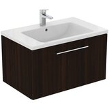 Ideal Standard temno rjava stenska omarica za pod umivalnik v hrastovem dekorju 80x44 cm i.life b | Shoptok.si