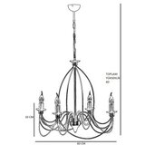 Opviq luster berfin 4 846STL1460 | ePonuda.com