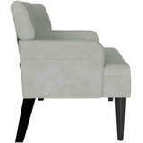  Chesterfield klupa Svijetlo siva 112 x 65,5 x 75 cm Baršun | shoptok.hr