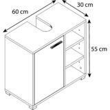 MID.YOU OMARICA ZA POD UMIVALNIK 60/54,8/30 cm | Shoptok.si