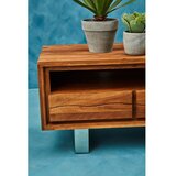 Premier Housewares TV omarica iz masivne akacije v temni naravni barvi 140x52x50 cm Simla – | Shoptok.si