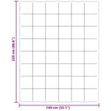  Zimska pokrivača Šonerisan Krema 140 x 220 cm Mikrovlakna - Krema 140 x 220 cm | shoptok.hr