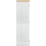  Ormari s policom Bijelo 76 x 50 x 170 cm Čvrsto borovo drvo - Bijelo | shoptok.hr