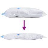  Vreće za spremanje 10 pcs Transparentne i plave 70 x 50 cm | shoptok.hr