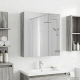  Kopalniška ogledalna omara Siva Sonoma 60 x 14,5 x 70 cm, (5000232957) | Shoptok.si