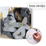  Slikanje po številkah ŽENSKA S CVETOM V LASEH - Level Starter () | Shoptok.si