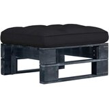  Vrtni otoman od paleta od crno impregnirane borovine | shoptok.hr