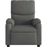 vidaXL Masažni naslonjač od tkanine tamnosivi | shoptok.hr